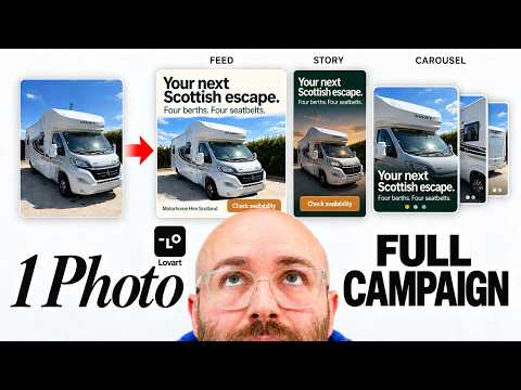 I Turned ONE Photo Into an Ad Campaign with Lovart