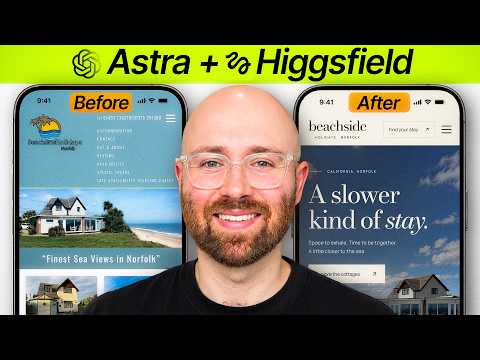 I Let GPT-6 Astra Redesign My Client’s Website