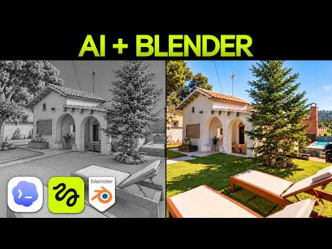 I Turned Airbnb Photos into a 3D Home with GPT-6 Astra + Blender