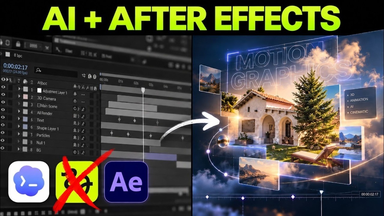 Claude + After Effects: AI Animations You Can Actually Edit