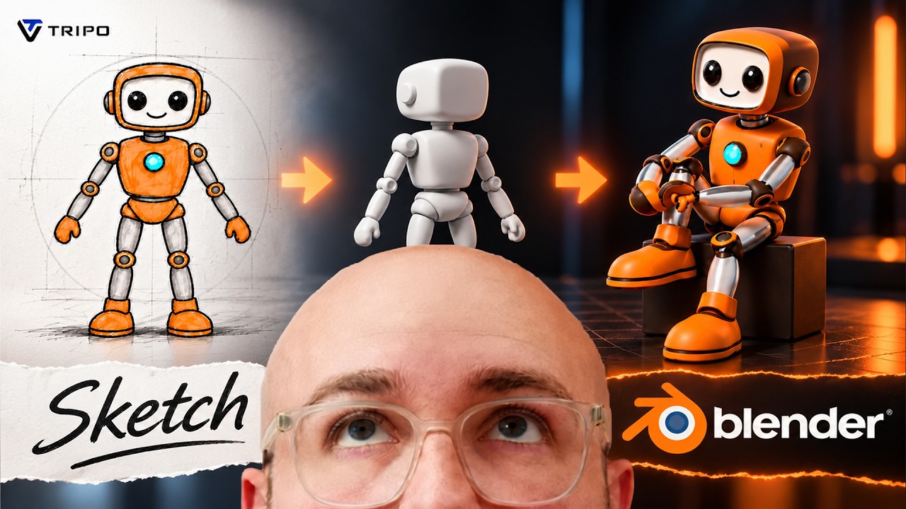 How to Turn an Image Into an Animated 3D Character