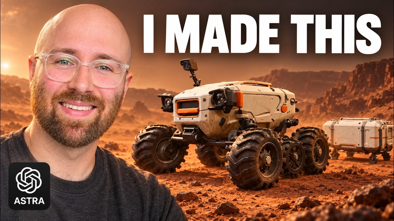 I Made a Mars Ad with Tripo + GPT-6 Astra (Blender Tutorial)